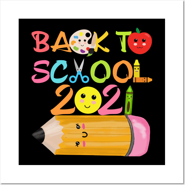 Back to school 2021 Wall Art by sevalyilmazardal